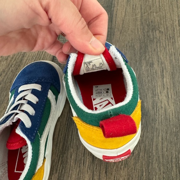 Vans Toddler Color Block Sneakers - Picture 3 of 3